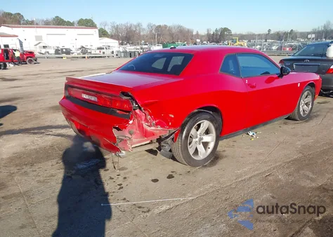 2012 Dodge Challenger Sxt из США, поврежденный, VIN 2C3CDYAG4CH228308